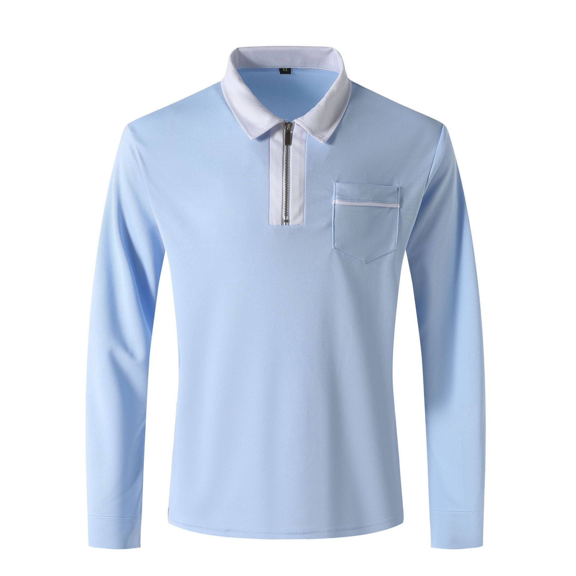 2024 Autumn Mens Long Sleeve Zipper Polo Shirts https://like2b-uy