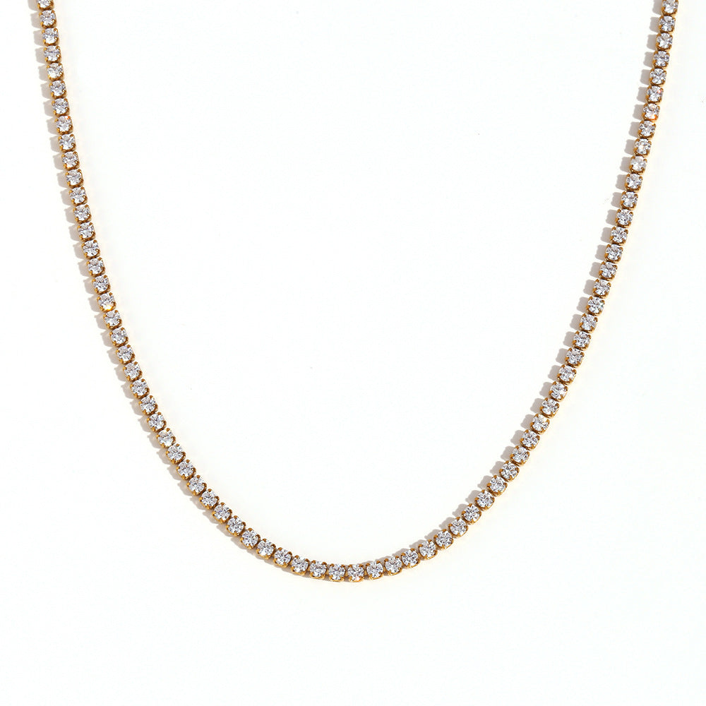Stainless Steel Fashion Simple Bracelet Necklace Ornament Velora