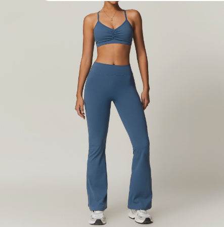 2pcs Yoga Outfit set Sport Fitness Workout Gym wear for women - Velora
