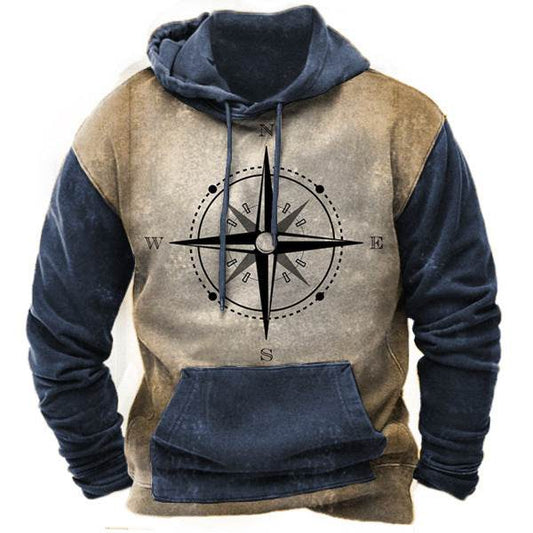 Men's Street Sports Fashion Digital Print Sweatshirt - Velora