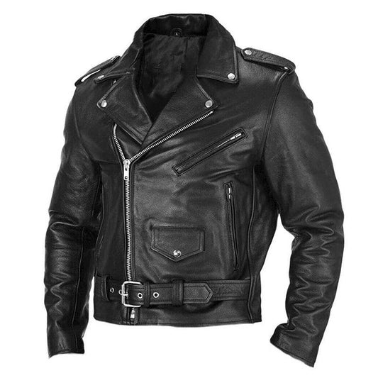 Motorcycle Men's Leather Clothing Spring And Autumn - Velora