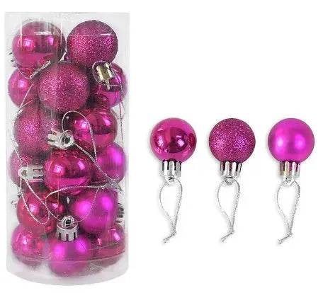 Christmas Decoration Shiny Matte Christmas Ball - Velora