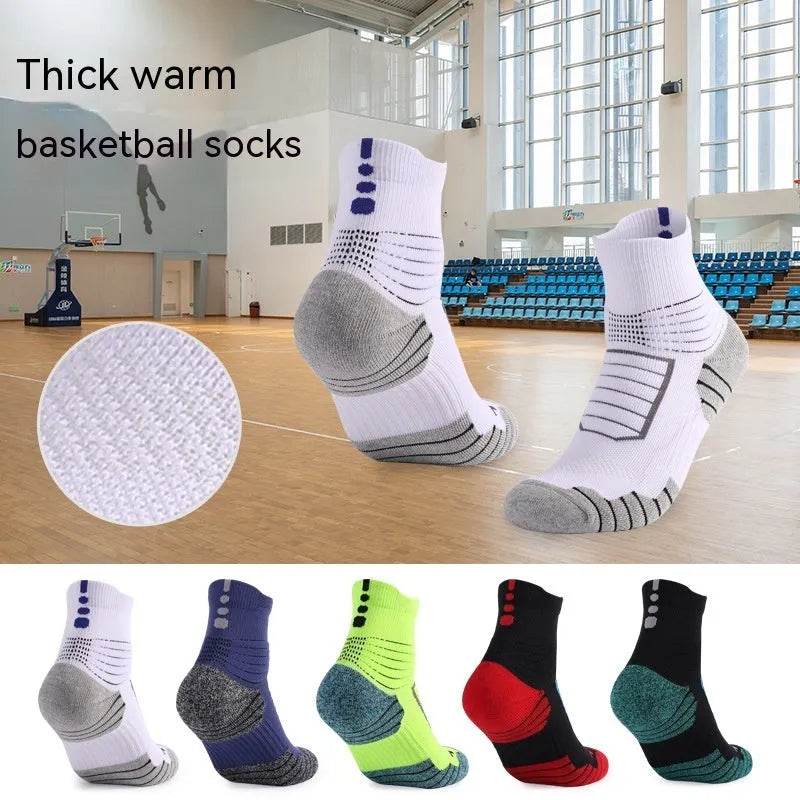 Unisex Thickened absorbing Breathable Knee-high Sports Socks - Velora