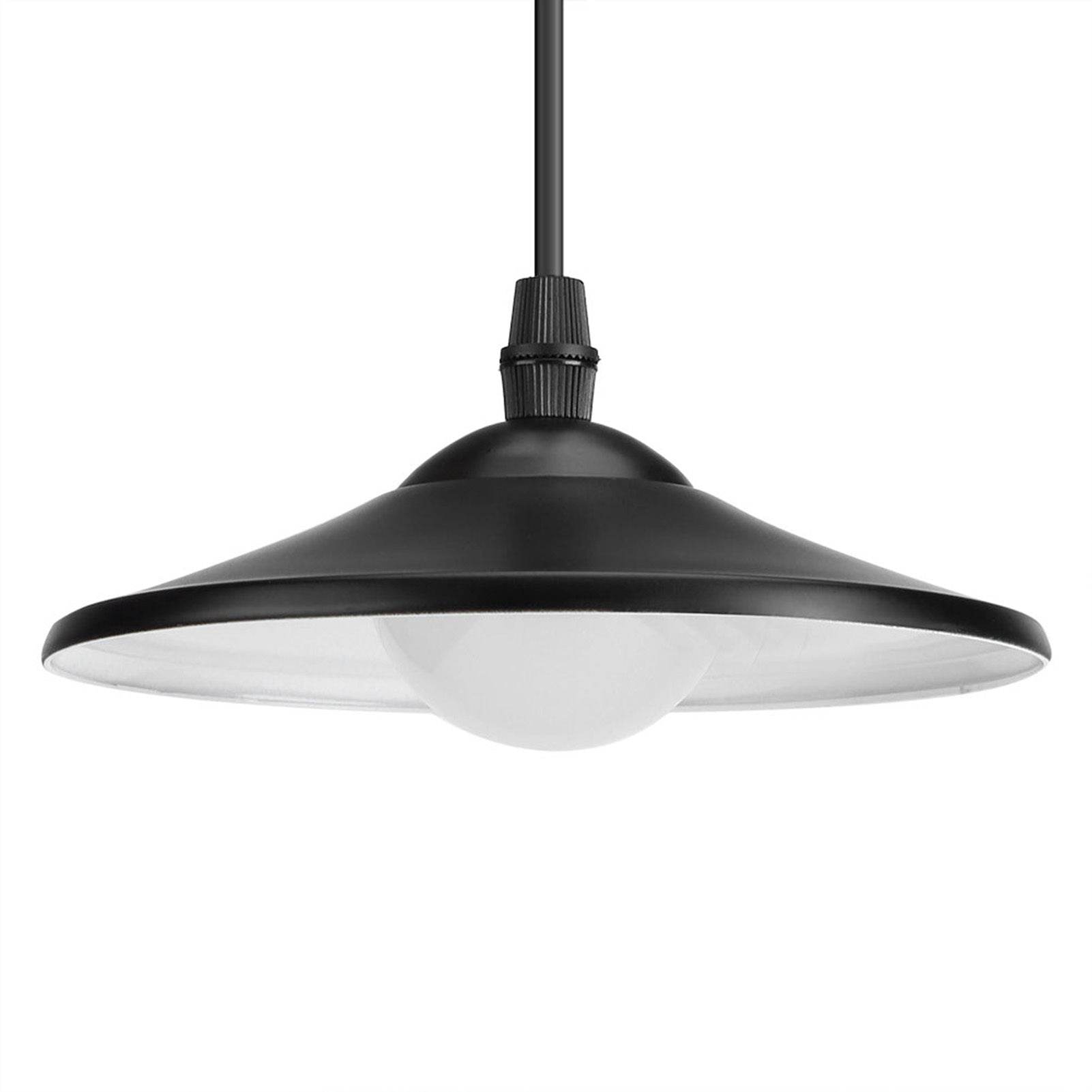 Solar Powered Garden Patio Pendant Light Remote Control Hanging Lamp Decking - Velora