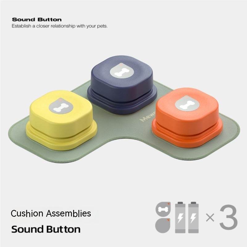 Pet Communication Button One-click Recordable Dog Talking Button - Velora