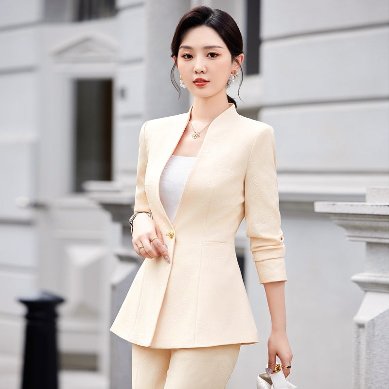 Female Autumn And Winter Long Sleeves Fashionable Suit