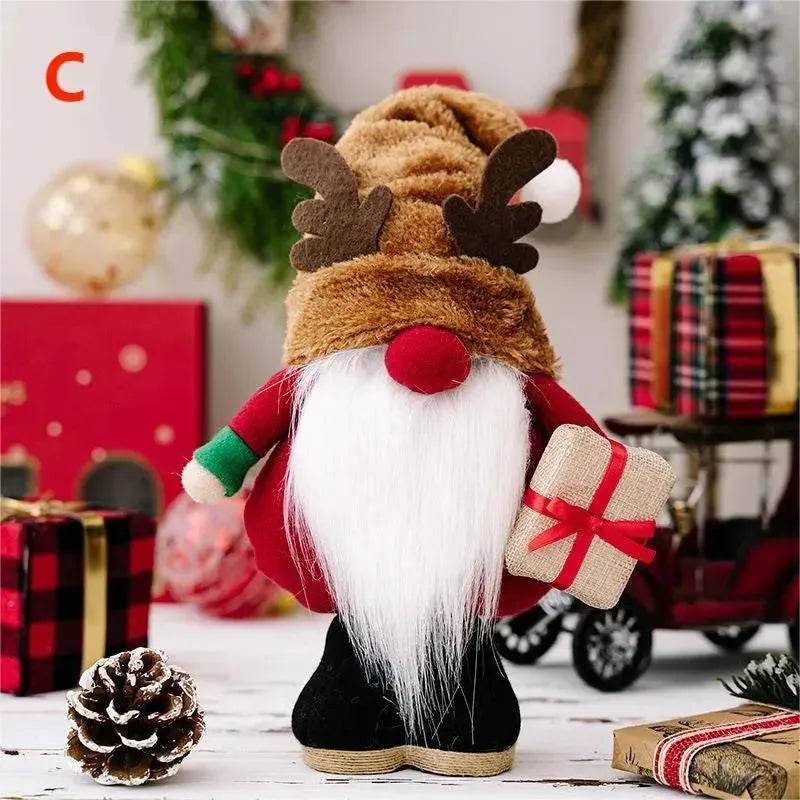 Christmas Gnome Dolls Christmas Day Gifts Dwarves Home Decoration Gifts - Velora