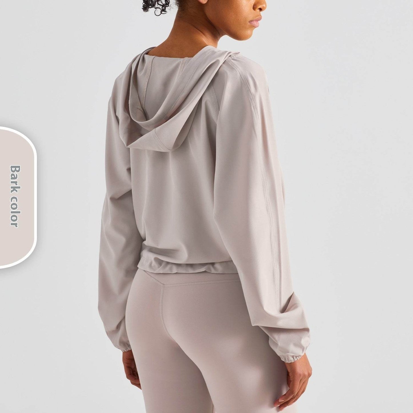 Women's Half Zipper Drawstring Workout Hoodie Athleisure Gym Hoodie - Velora