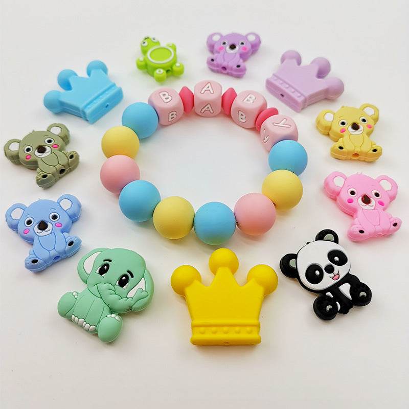 Baby Silicone Dental Gel DIY Pacifier Chain Accessories - Velora