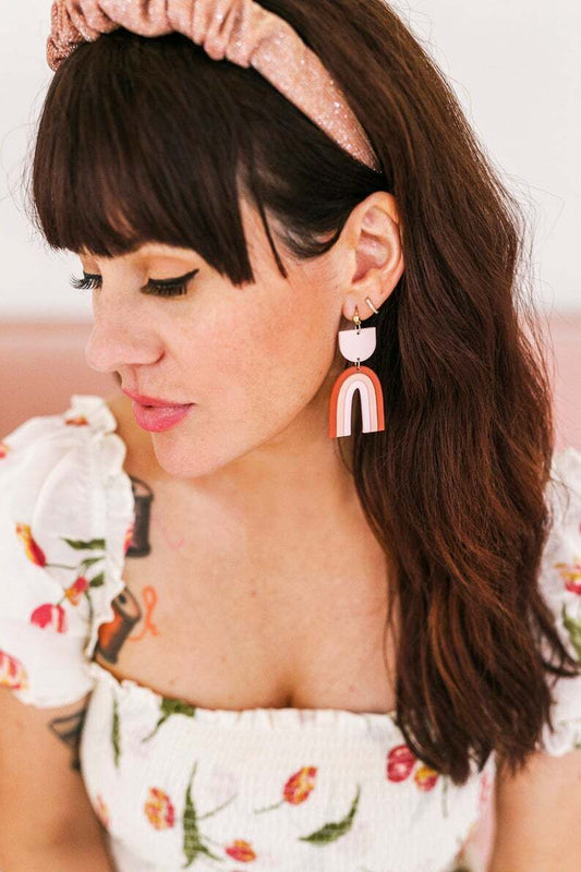 A Beautiful Mess x Etsy Rainbow Earrings - Velora Luxury Fashion