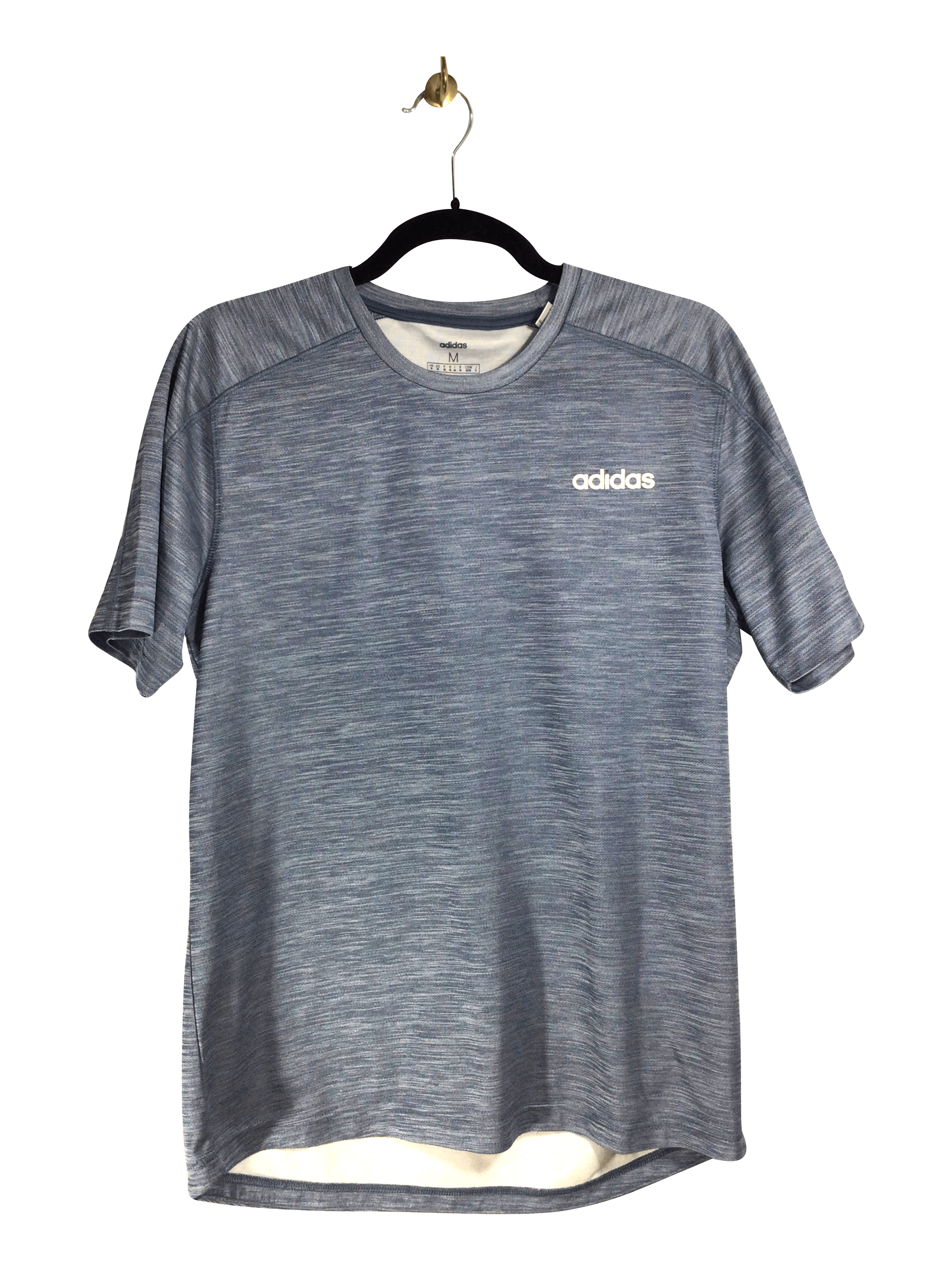 ADIDAS Men T-Shirts Regular fit in Blue - M - Velora Luxury Fashion