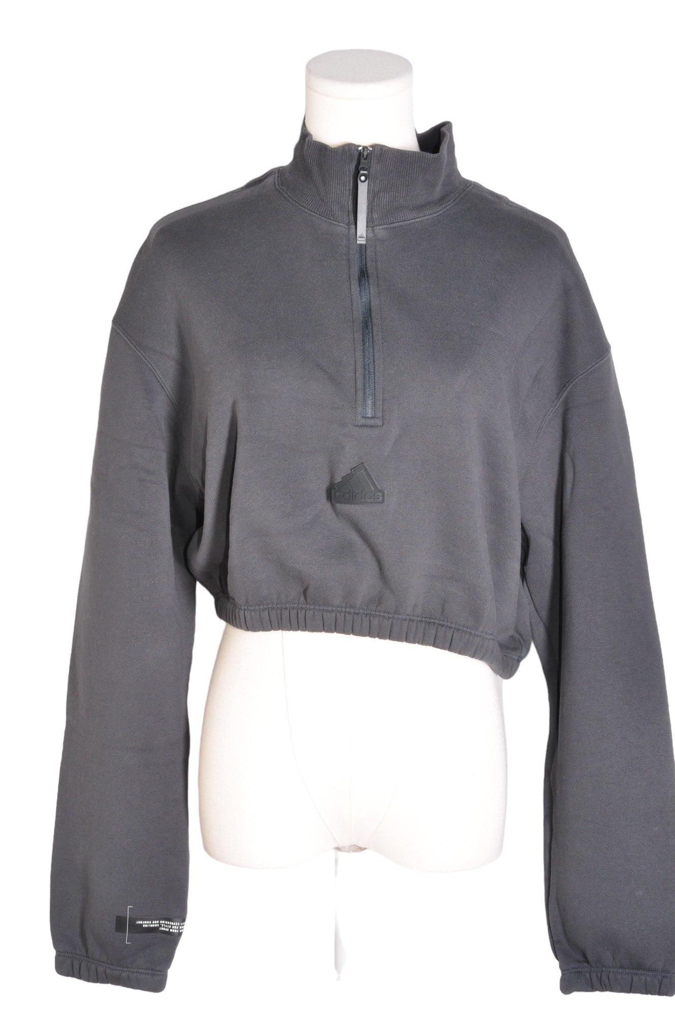 ADIDAS Women Crop Tops Regular fit in Black - L - Velora Luxury Fashion