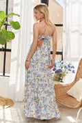 ADORA Bow Back Floral Cami Dress - Velora Luxury Fashion