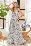 ADORA Bow Back Floral Cami Dress - Velora Luxury Fashion