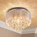 AGV LIGHTING 20102 Crystal Ceiling Light Fixture - Velora Luxury Fashion