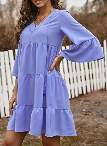 AILUNSNIKA Women Long Sleeve Mini Dress - Velora Luxury Fashion