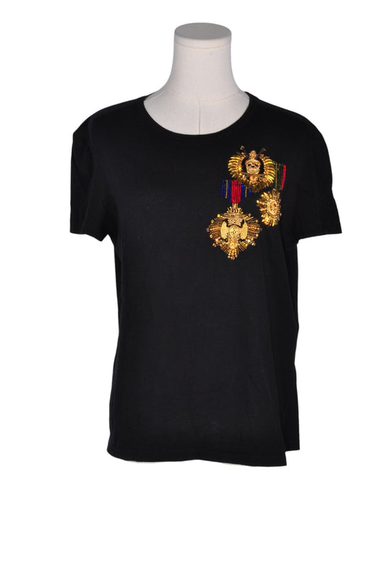 ALEXANDER MCQUEEN Women T-Shirts Regular fit in Black - 42 - Velora Luxury Fashion