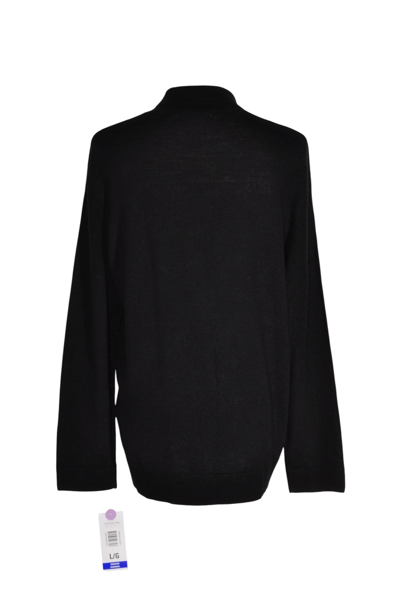 ALIA Women Sweaters Regular fit in Black - L - Velora Luxury Fashion