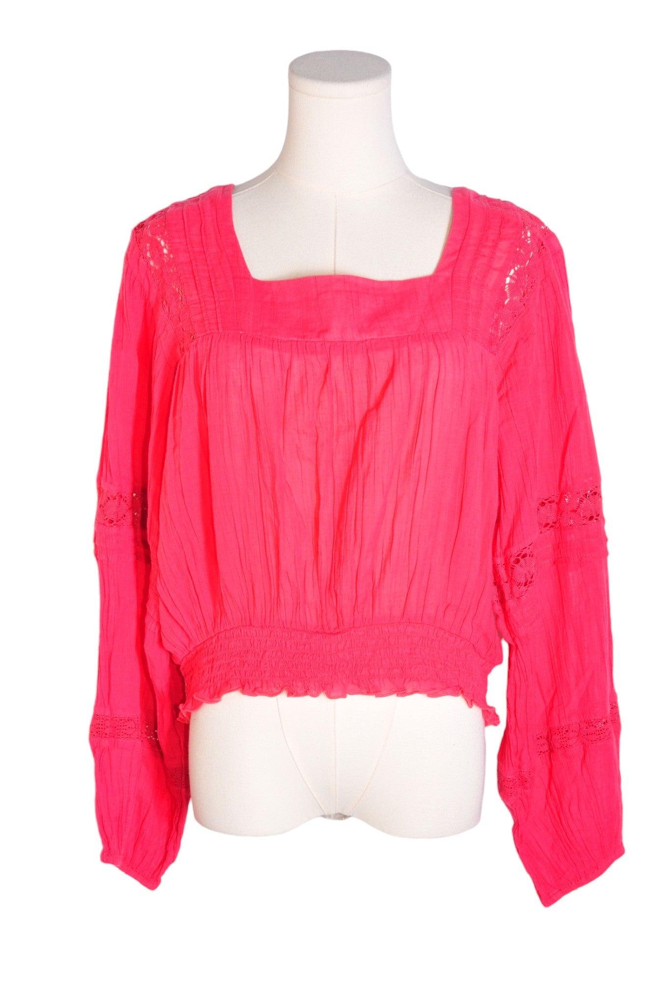 AMERICAN EAGLE Women Blouses Regular fit in Red - L - Velora Luxury Fashion