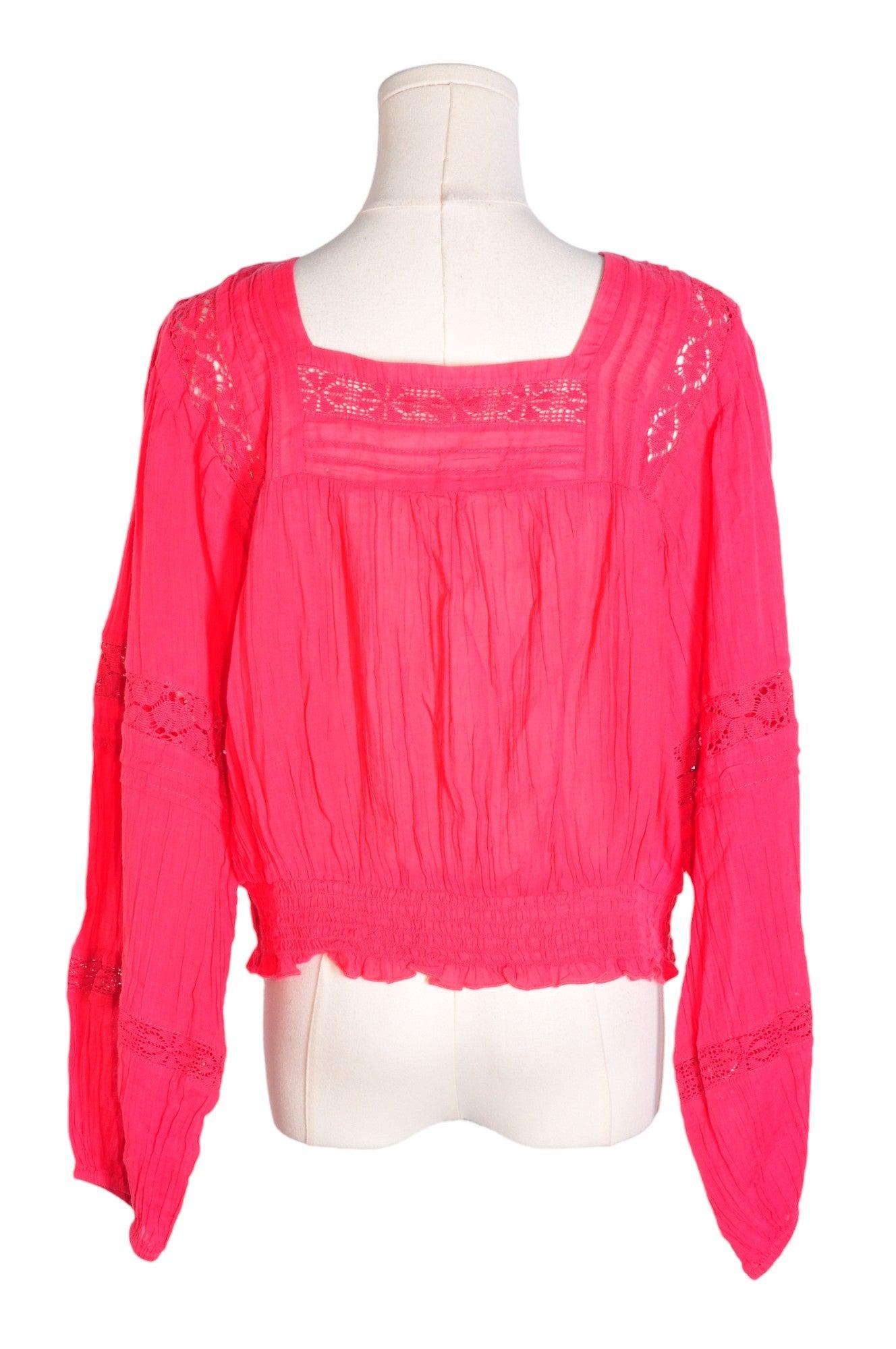 AMERICAN EAGLE Women Blouses Regular fit in Red - L - Velora Luxury Fashion