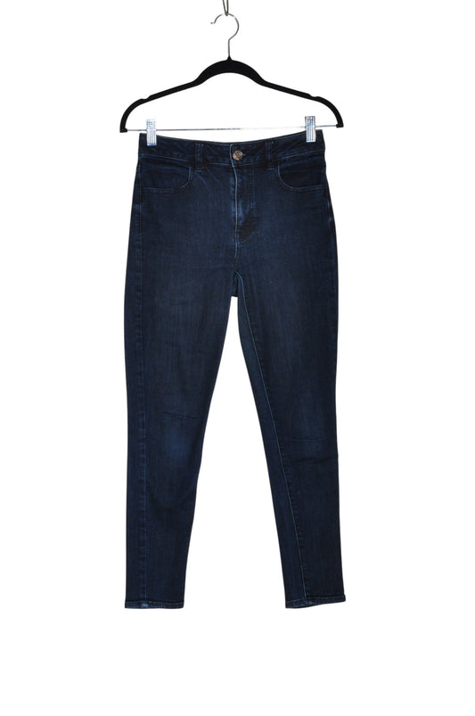 AMERICAN EAGLE Women Straight-Legged Jeans Regular fit in Blue - 4 - Velora Luxury Fashion