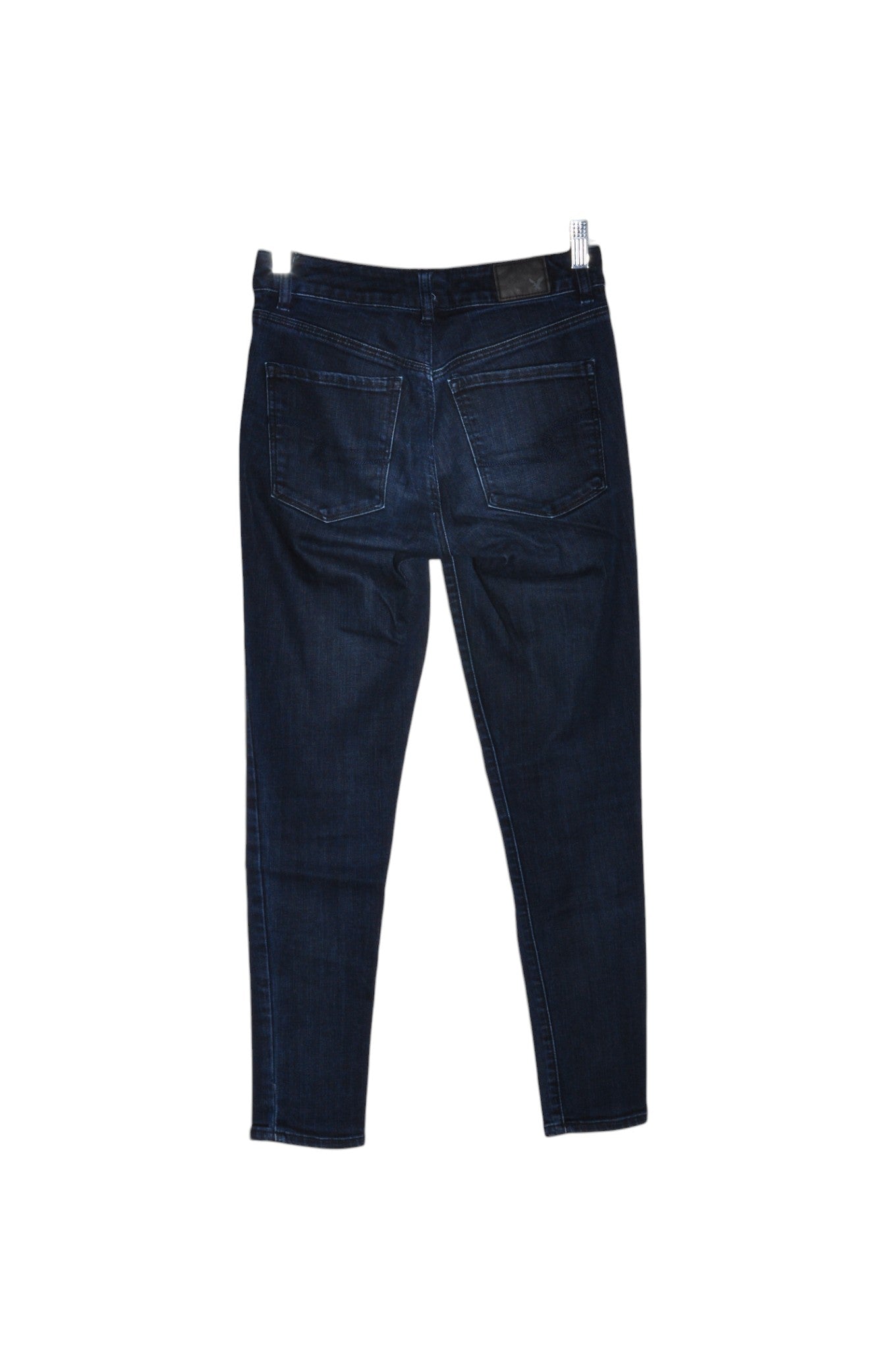 AMERICAN EAGLE Women Straight-Legged Jeans Regular fit in Blue - 4 - Velora Luxury Fashion