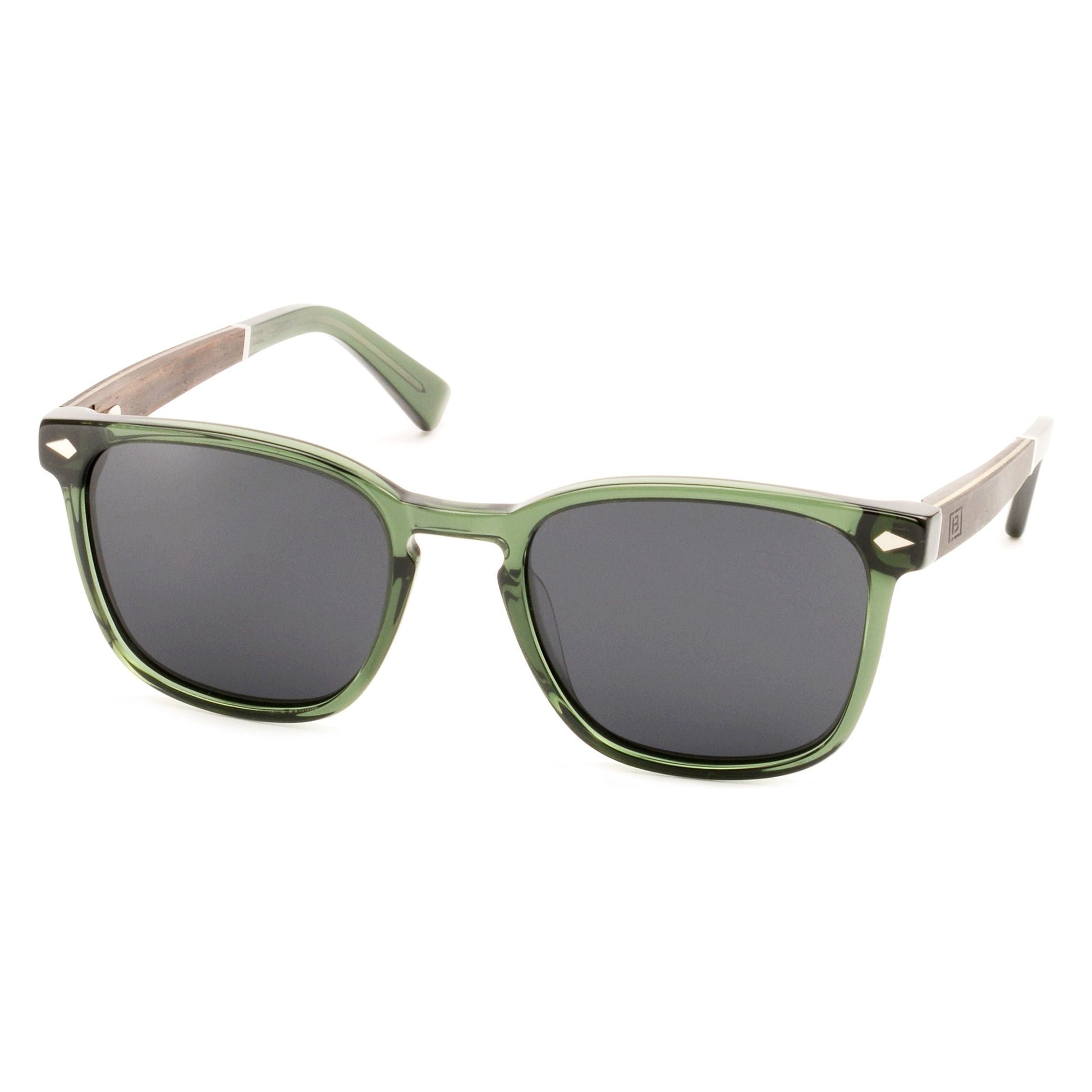 Eddie - Acetate & Wood Sunglasses - Velora Luxury Fashion