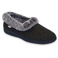 Acorn Women's Faux Fur Chinchilla Collar Slippers - Velora Luxury Fashion