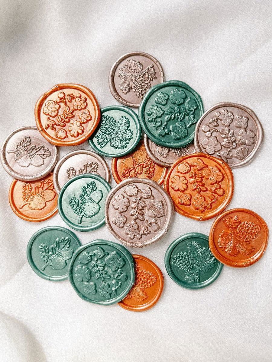Acorn wax seals - Set of 9 - Velora Luxury Fashion