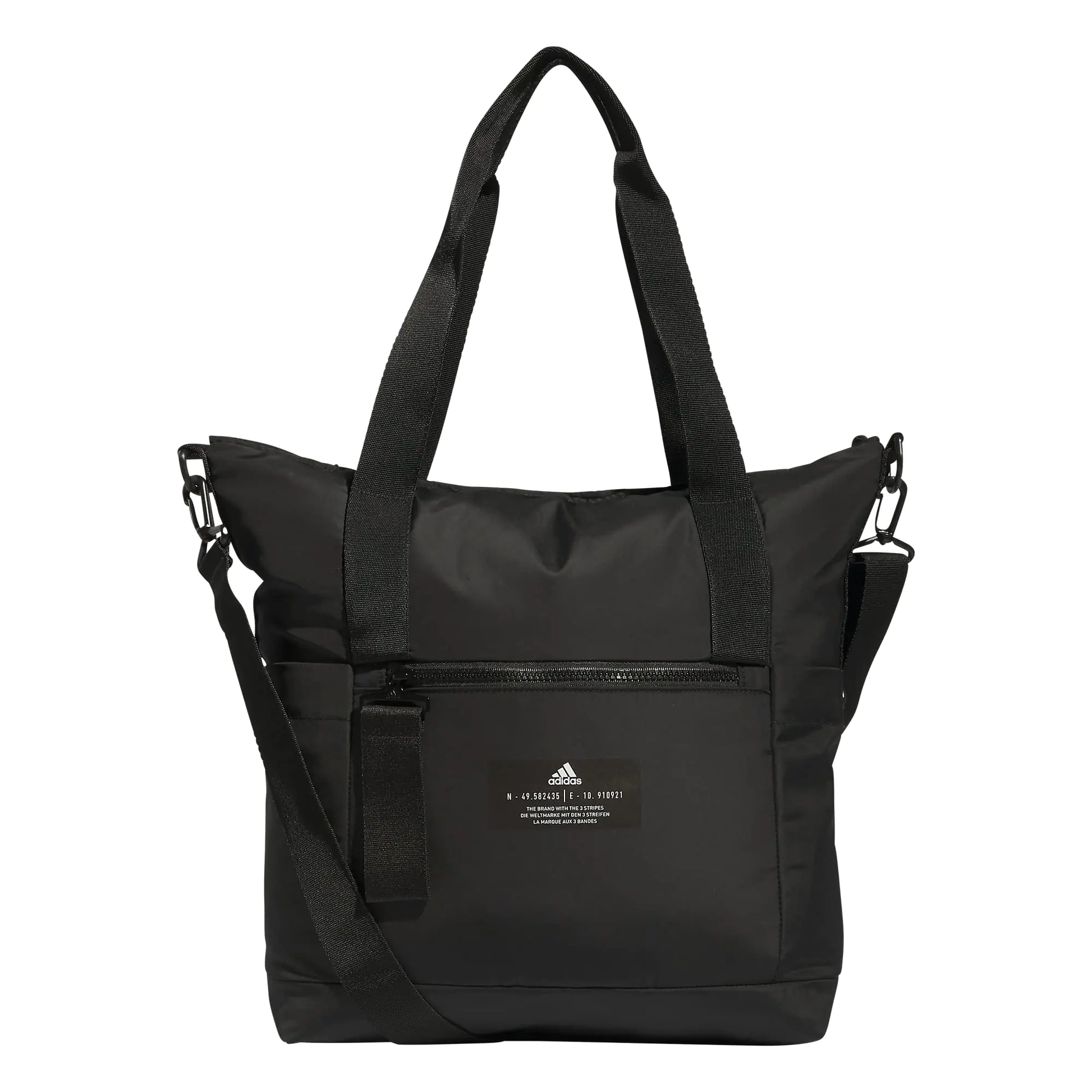 Adidas Essential Travel Tote Bag Black - Velora Luxury Fashion