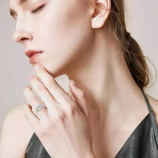 Adjustable Inspire Hand Open Ring - Velora
