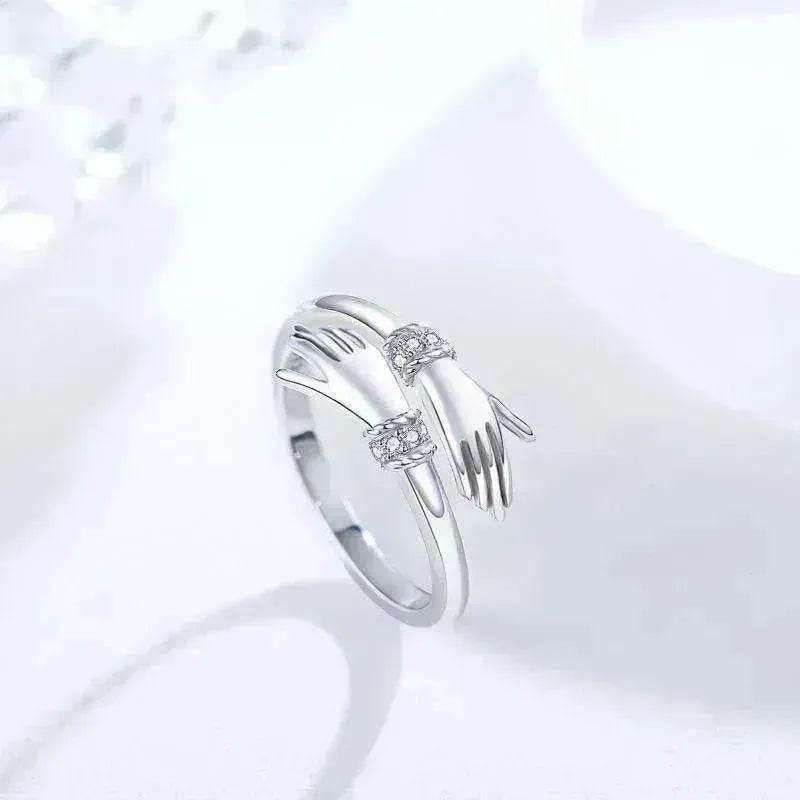 Adjustable Inspire Hand Open Ring - Velora