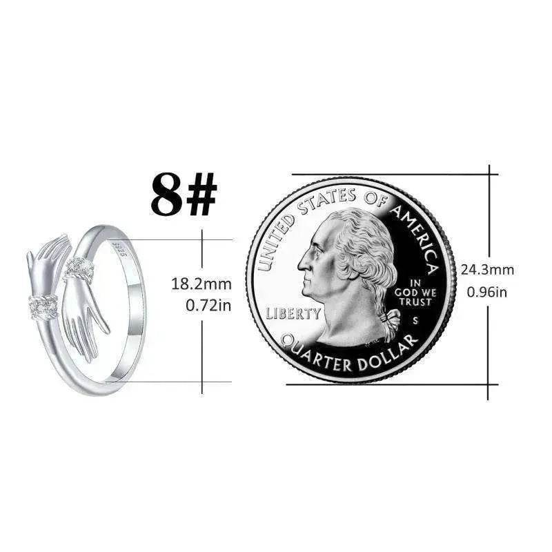 Adjustable Inspire Hand Open Ring - Velora