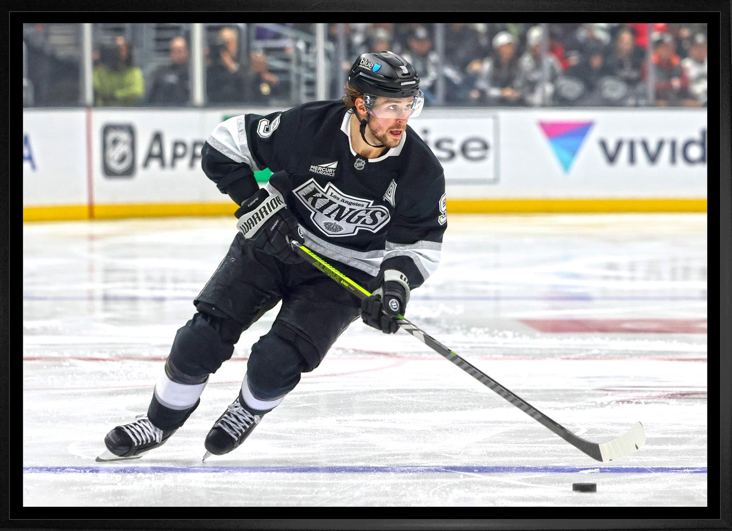 Adrian Kempe 20x29 Framed Canvas Los Angeles Kings - Velora Luxury Fashion