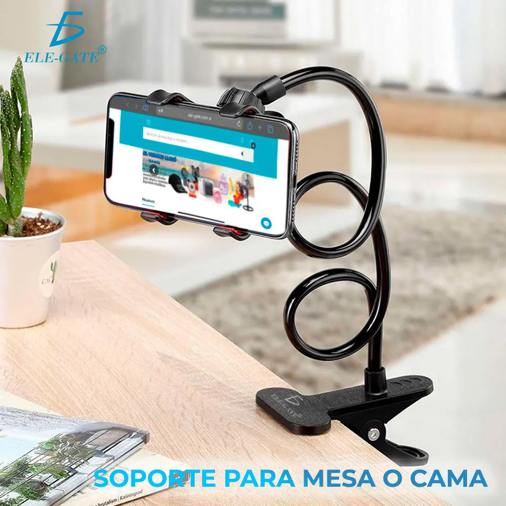 Universal 360° Smart Tracking Flexible Car Mobile Holder Smart Phone Accessories for iPhone Table Bed Universal Phone Accessory Velora