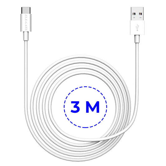 Super Flash 3 Meters USB Type-C Cable Fast Charging for iPhone High-Speed Cables and Wires Velora