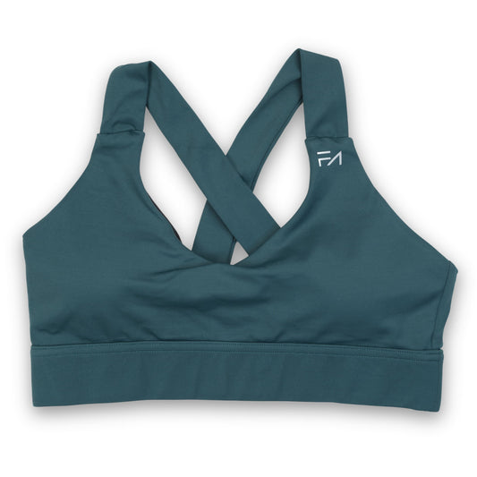 Affinity Sports Bra Emerald - Velora