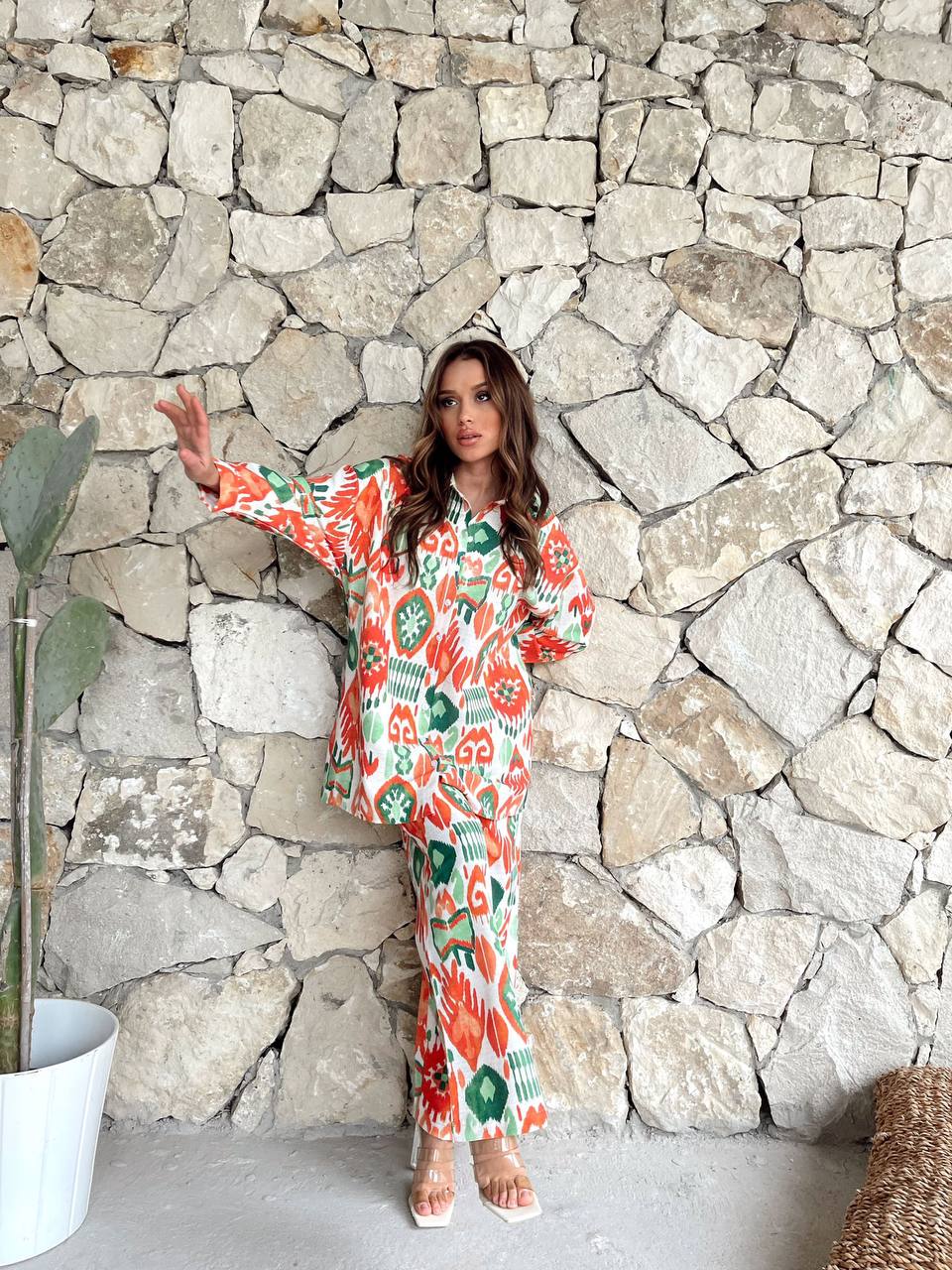 Afro Print Shirt & Trouser Co-ord set - Velora Luxury Fashion