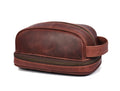 Akron Leather Toiletry Bag - Velora Luxury Fashion