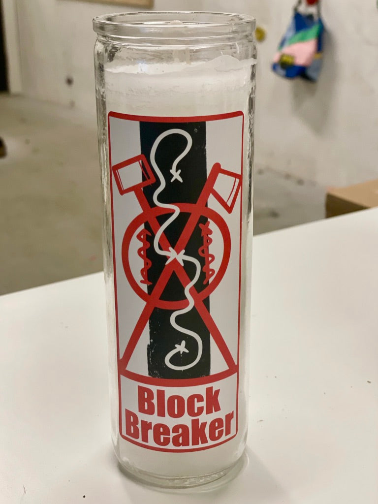 7 Day Candle - Block Breaker The Hermit's Lamp