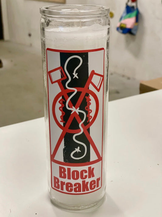 7 Day Candle - Block Breaker The Hermit's Lamp