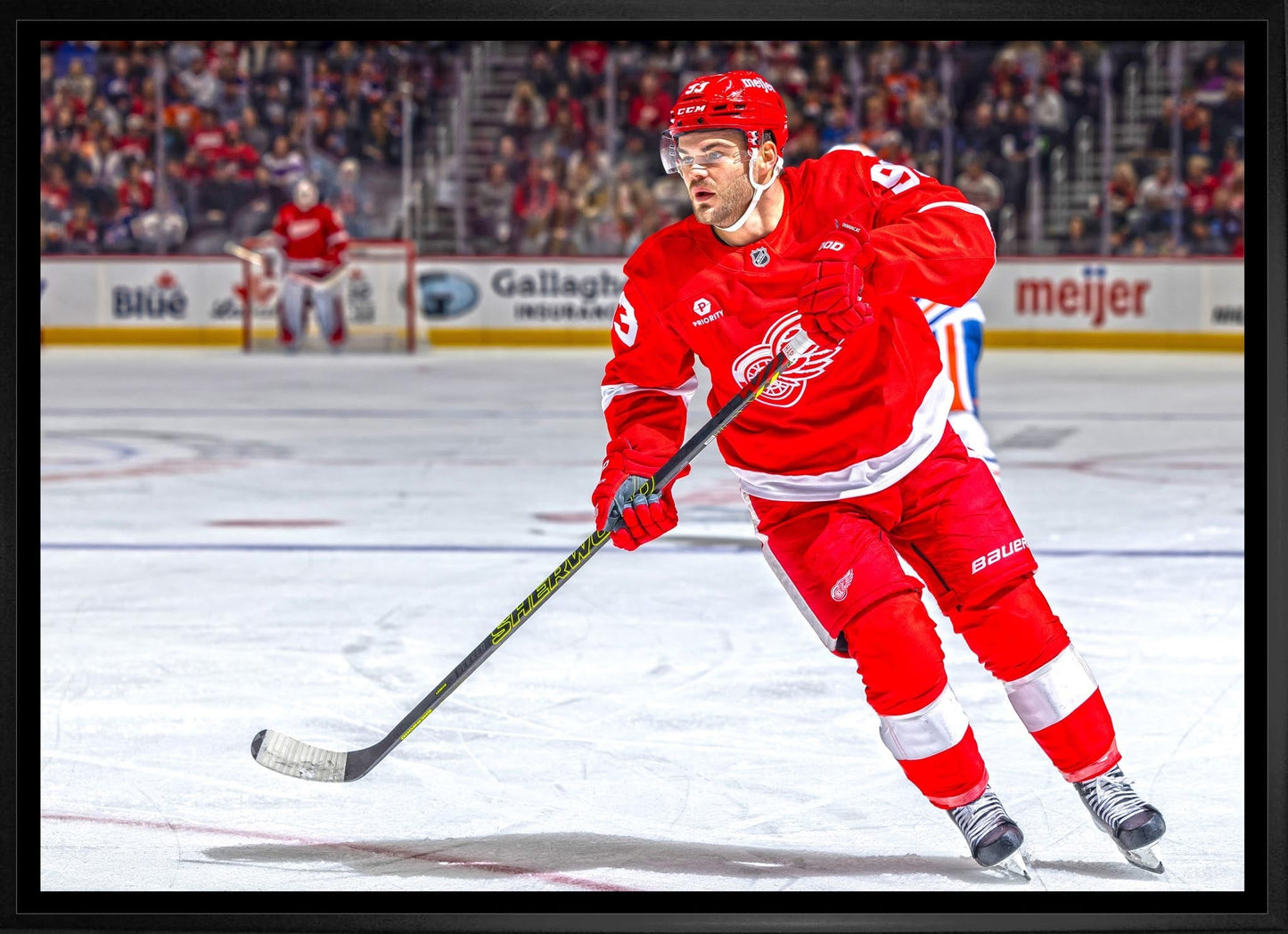 Alex DeBrincat 20x29 Framed Canvas Detroit Red Wings - Velora Luxury Fashion