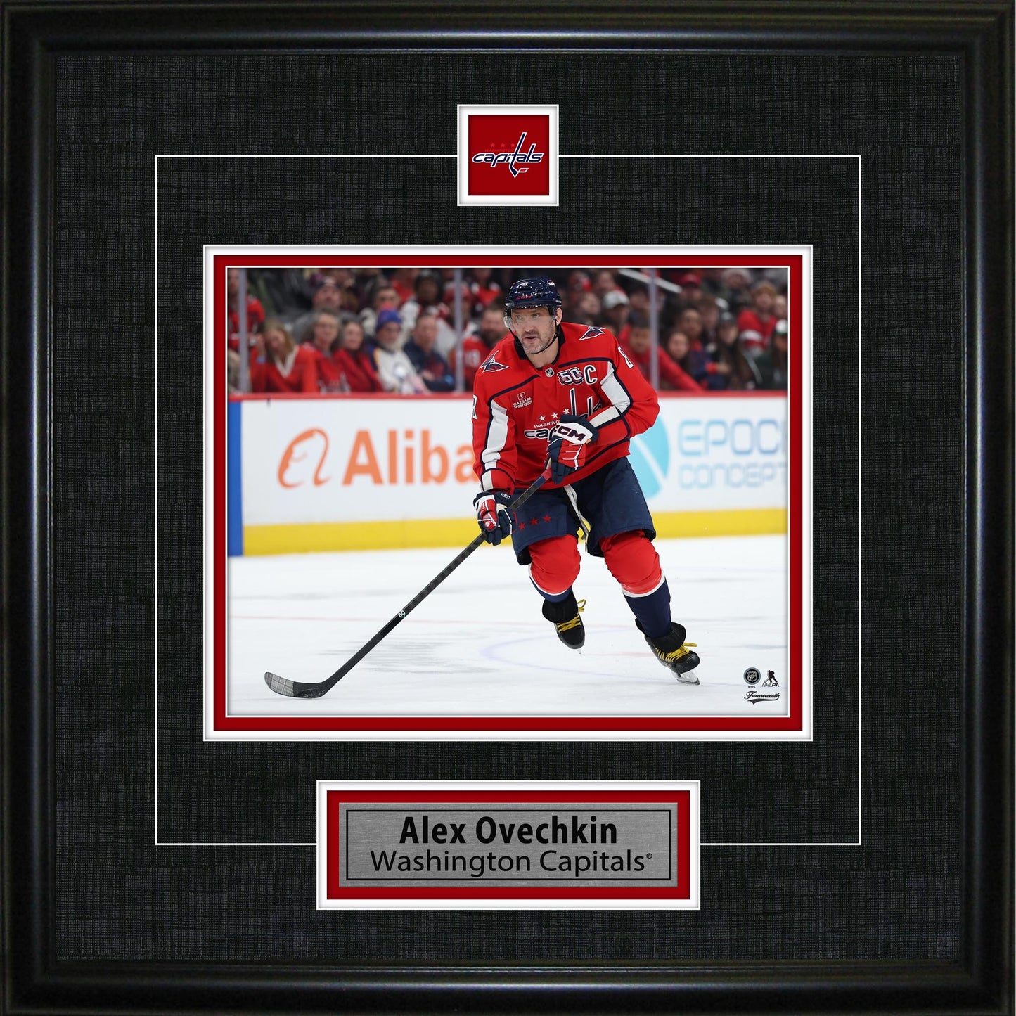 Alexander Ovechkin Framed Pin & Plate Washington Capitals - Velora Luxury Fashion