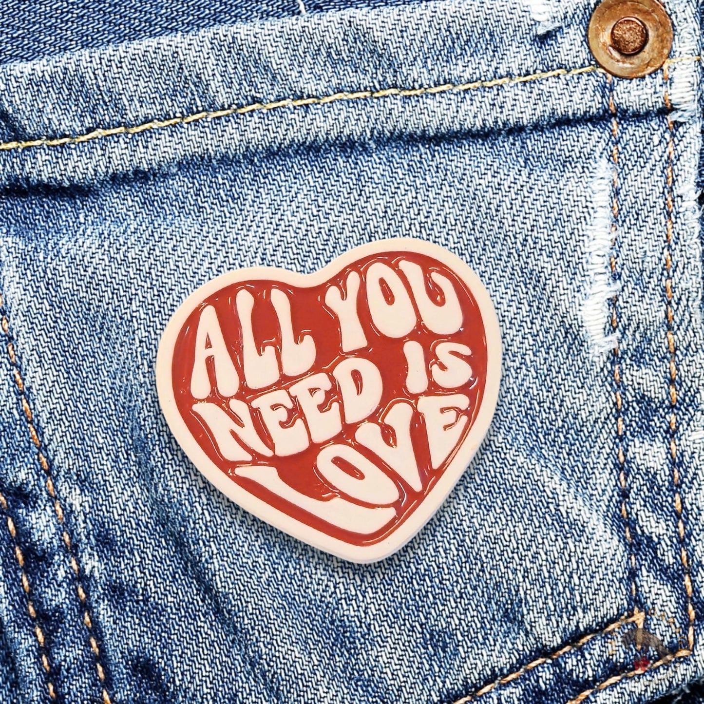 All You Need is Love (Red) | Collectible Pin - Velora