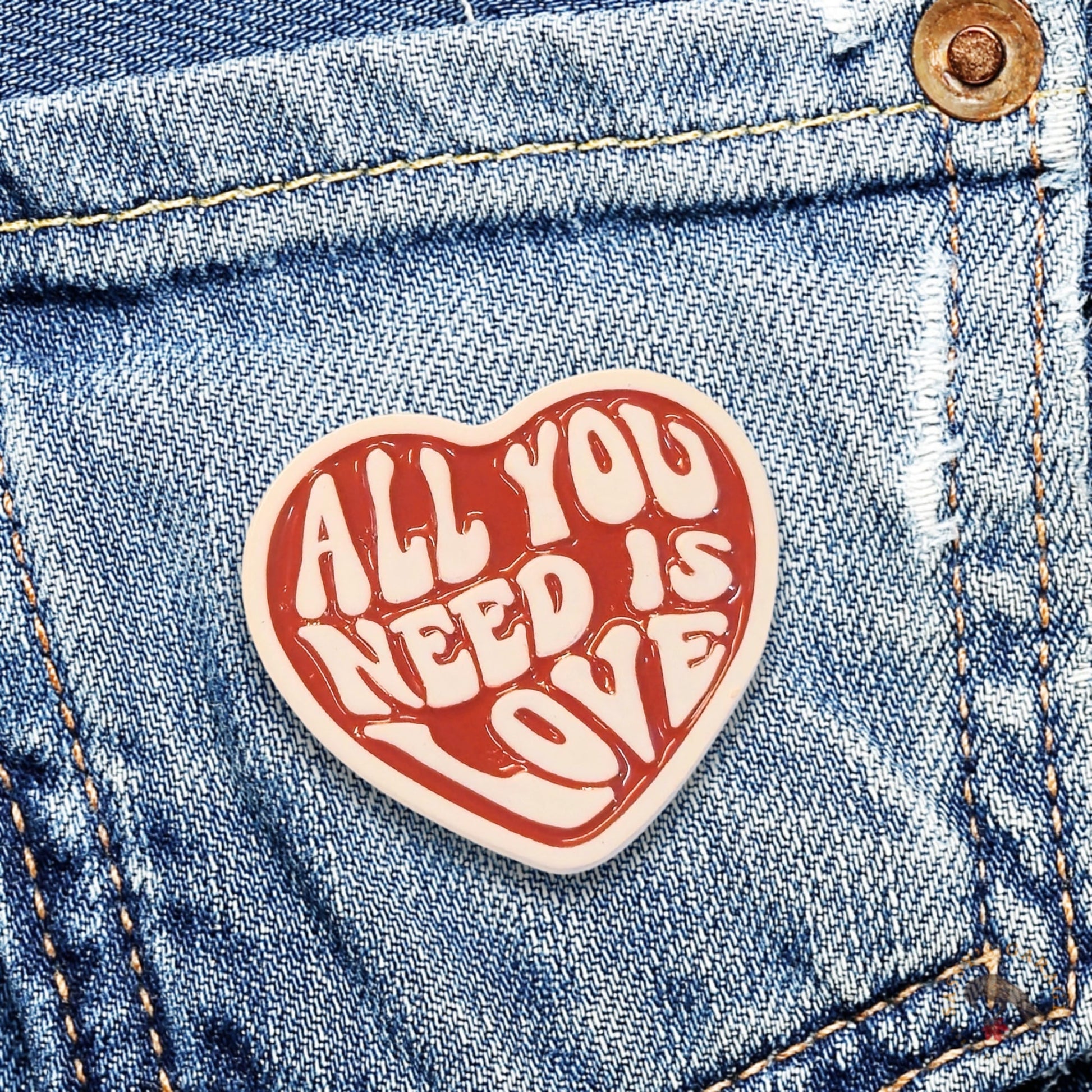 All You Need is Love (Red) | Collectible Pin - Velora