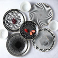 Allure Geometry Dinnerware Set - Velora Luxury Fashion