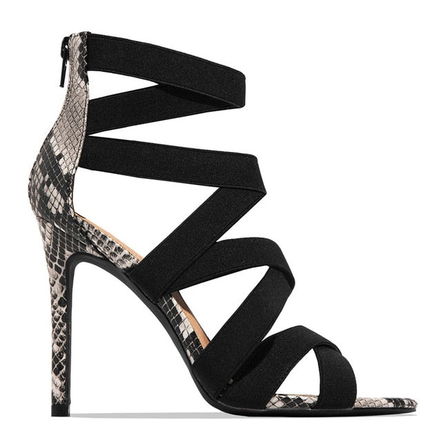Ankle Wrap Heels - Velora Luxury Fashion