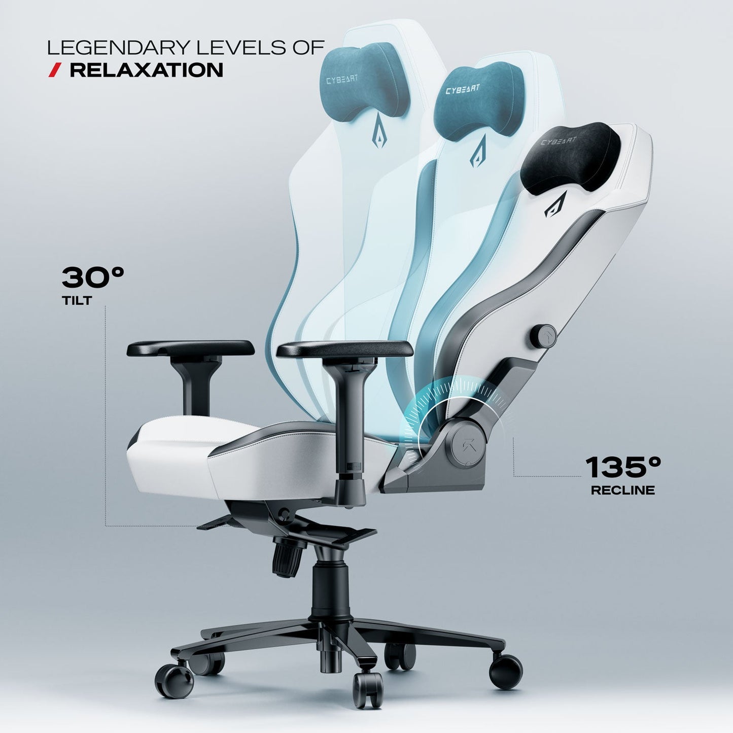 Apex Series - Arctic White Gaming Chair