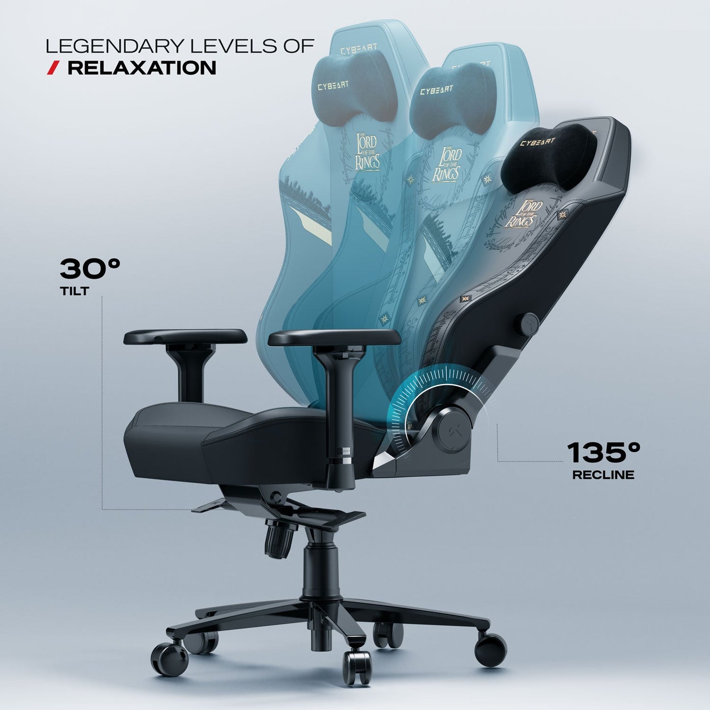 Lord of the Rings (Black Edition) Gaming Chair