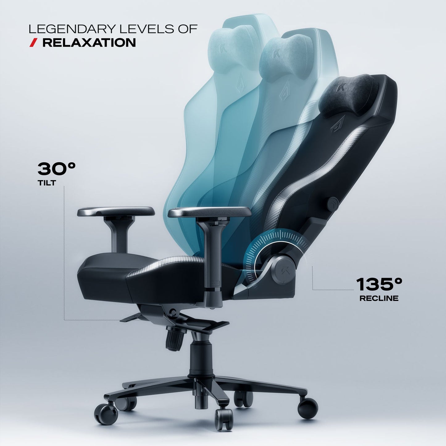 Apex Series - Ghost Edition Gaming Chair